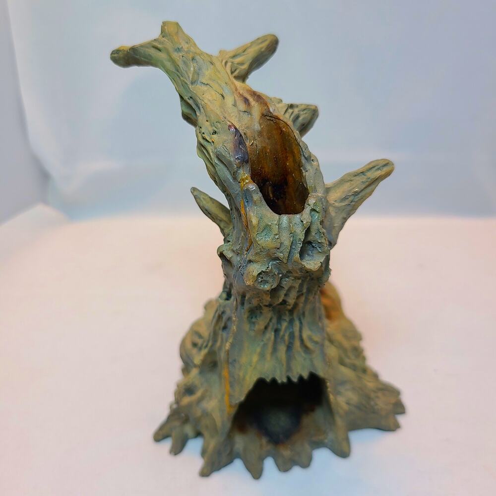 Tree Man Incense Burner Ash Catcher 10.75" Resin Fantasy Forest Decor Vintage - Picture 5 of 7